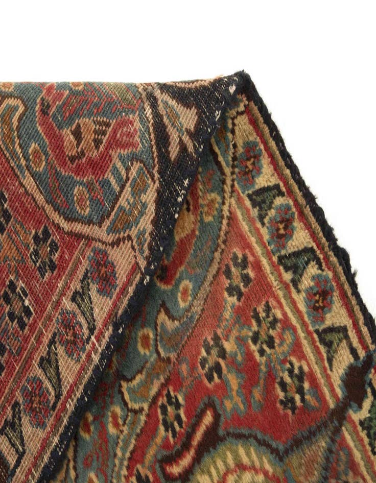 Detail image of  9' 4 x 12' 3  Hand Knotted Kashmar Persian Wool Rug