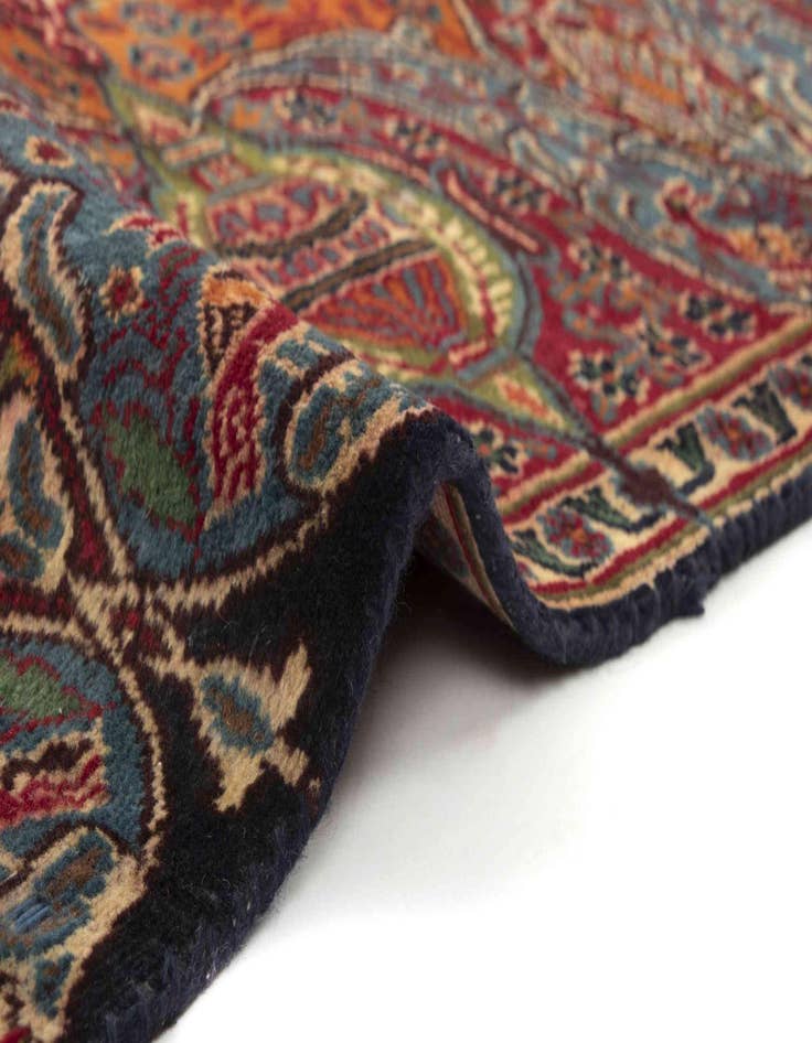 Detail image of  9' 4 x 12' 3  Hand Knotted Kashmar Persian Wool Rug