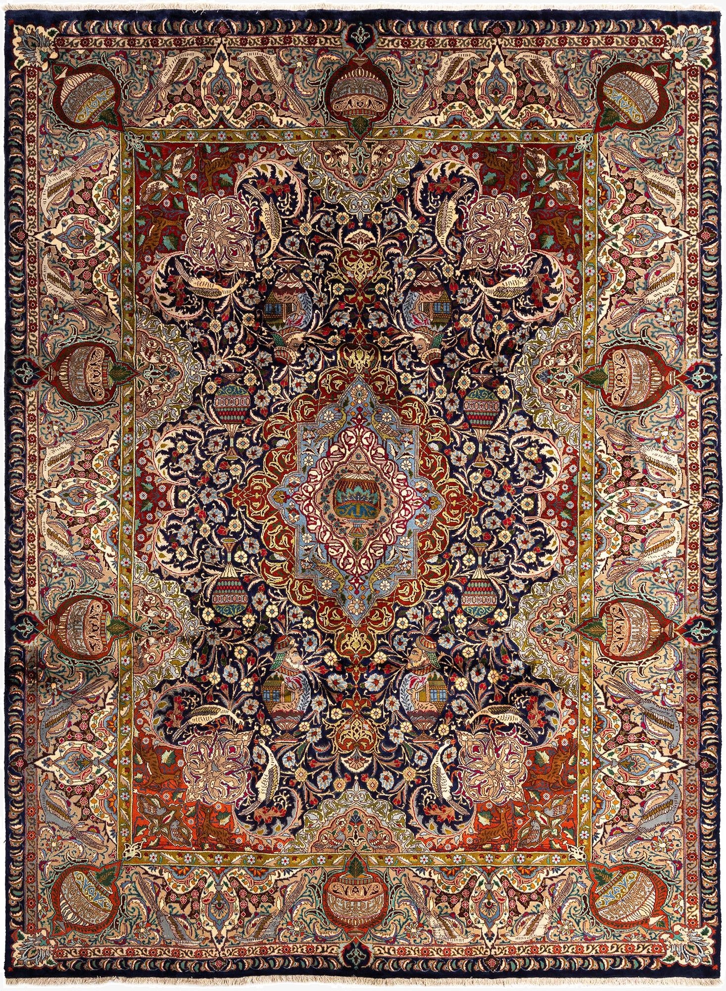  9' 9 x 13' 1 Kashmar Wool Rug