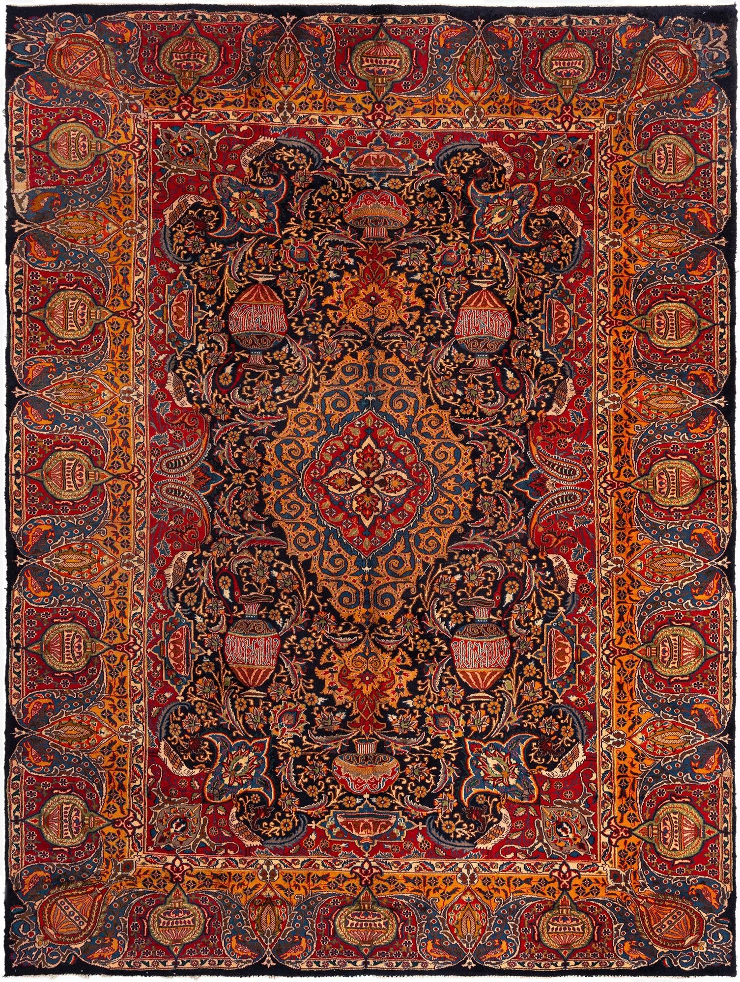  9' 4 x 12' 6 Kashmar Wool Rug