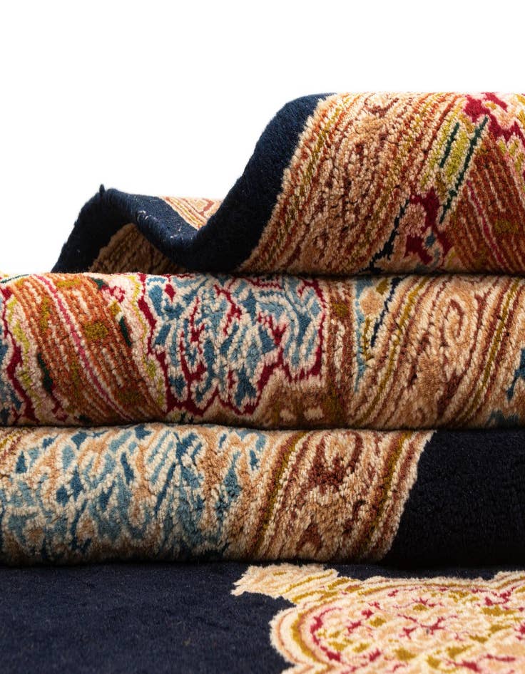 Detail image of  10' x 13' 3 Kerman Wool Rug