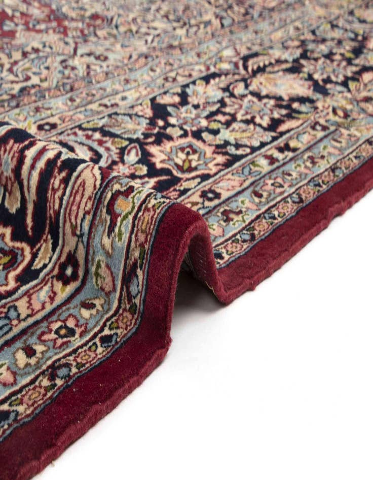 Detail image of  9' 9 x 12' 11  Hand Knotted Kerman Persian Wool Rug