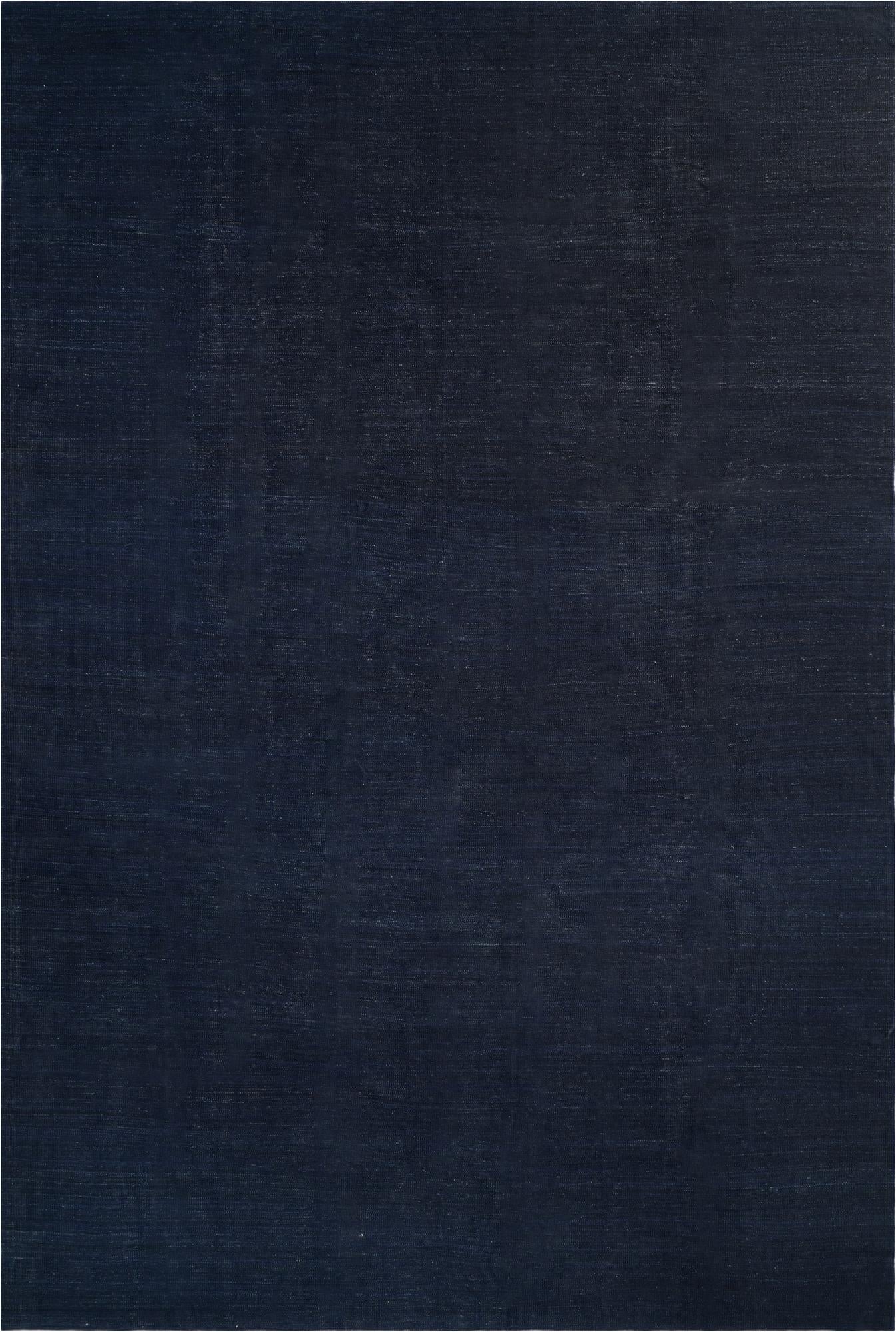  12' 5 x 18' 11  Hand Woven Kilim Afghan Wool Rug