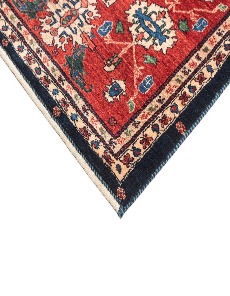 Detail image of  8' 2 x 9' 7  Hand Knotted Luribaft Rug