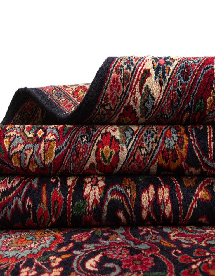 Detail image of  9' 11 x 12' 7 Mashad Wool Rug