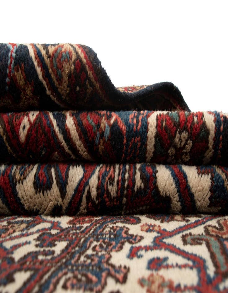 Detail image of  8' 3 x 11' 1  Hand Knotted Mehraban Persian Wool Rug