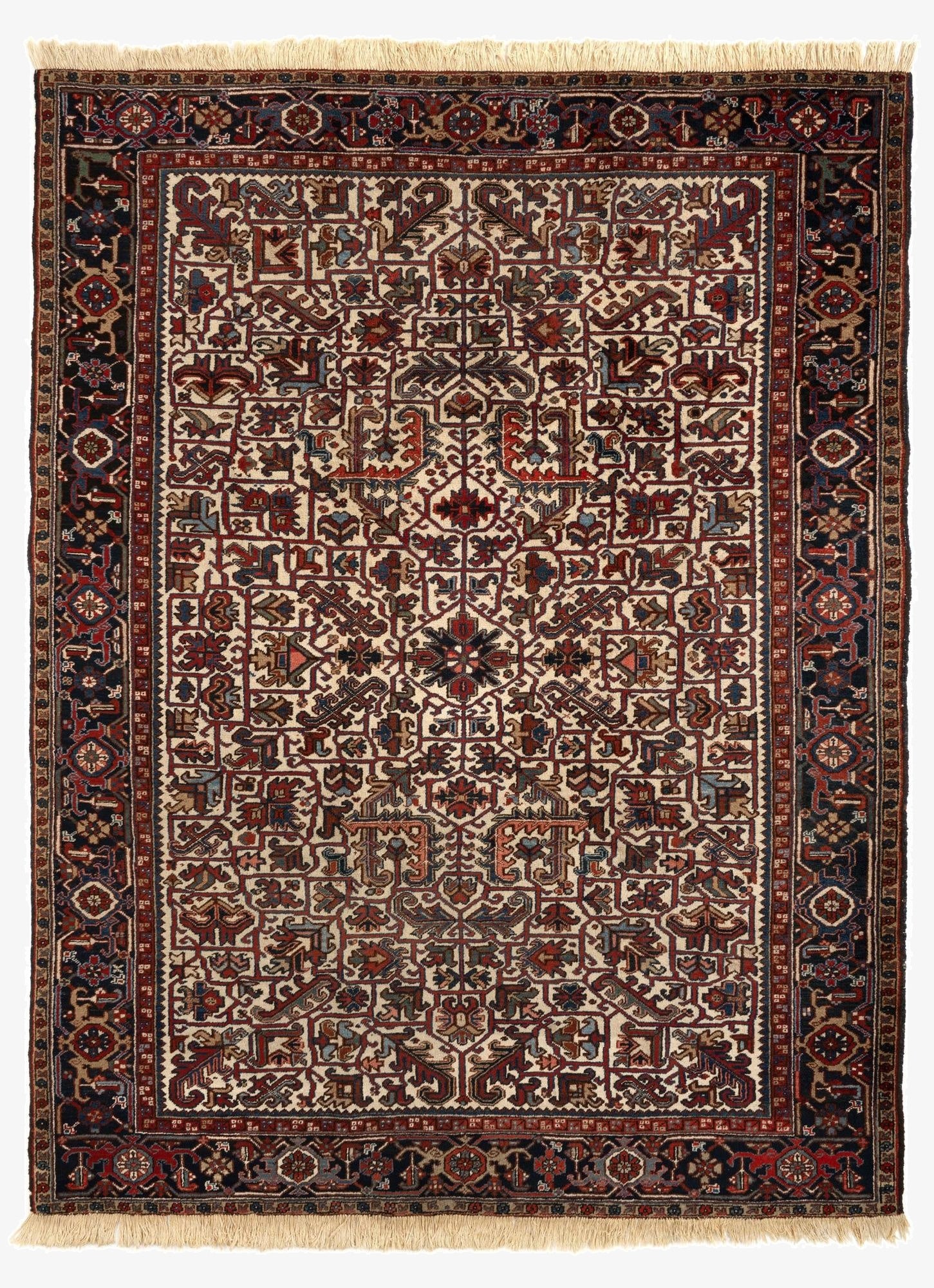  8' 3 x 11' 1  Hand Knotted Mehraban Persian Wool Rug