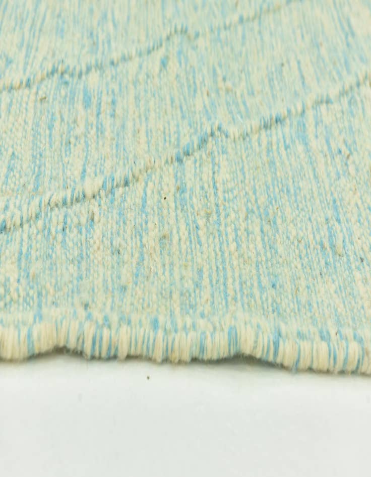 Detail image of  4' 9 x 8' 1  Hand Knotted Moroccan Wool Rug