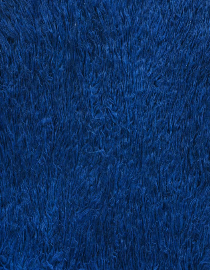 Detail image of  3' 6 x 5' 4  Hand Knotted Moroccan Wool Rug