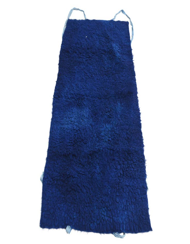 Detail image of  2' 9 x 5' 4  Hand Knotted Moroccan Wool Rug