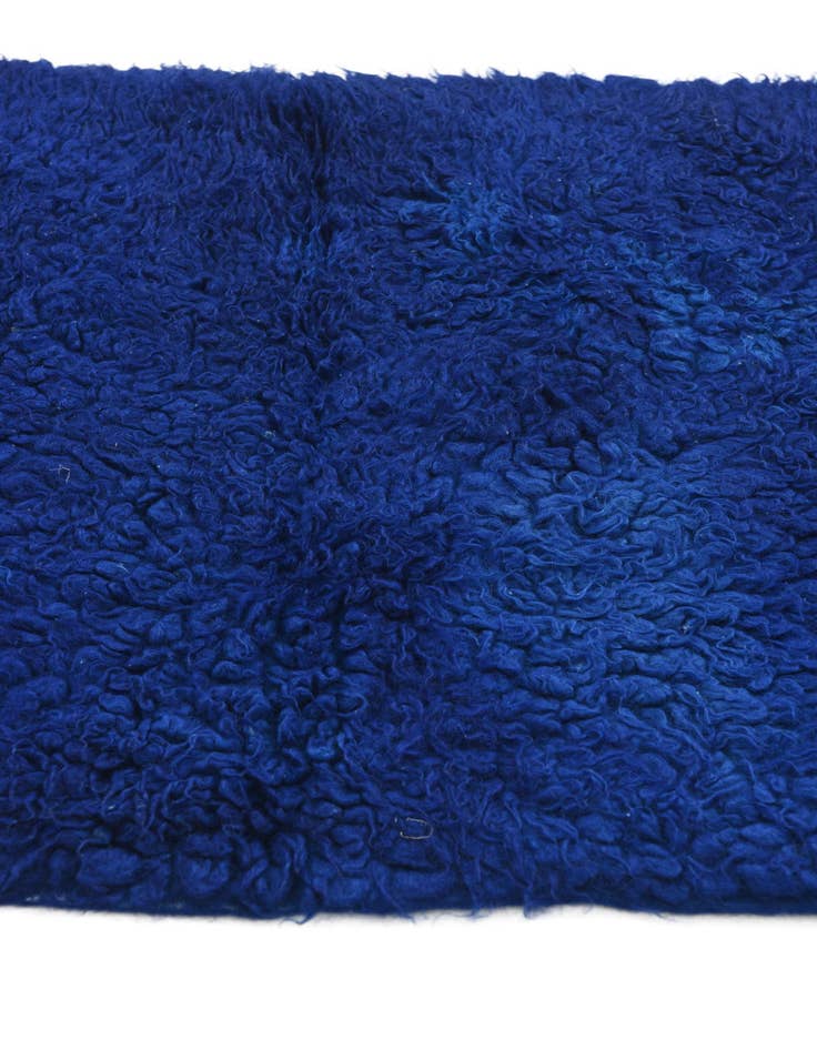 Detail image of  2' 9 x 5' 4  Hand Knotted Moroccan Wool Rug