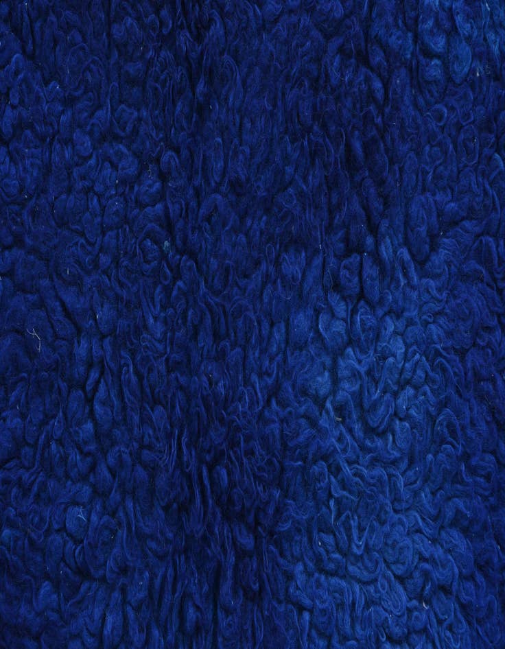 Detail image of  2' 9 x 5' 4  Hand Knotted Moroccan Wool Rug