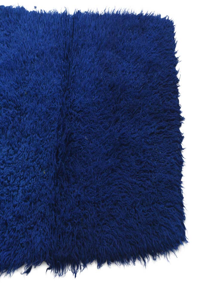 Detail image of  3' x 4'  Hand Knotted Moroccan Wool Rug