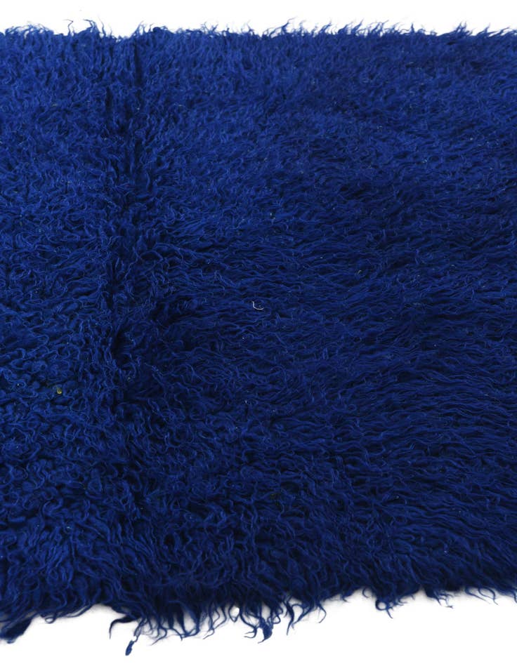 Detail image of  3' x 4'  Hand Knotted Moroccan Wool Rug