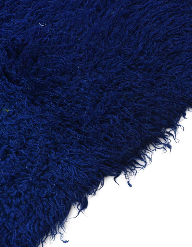 Detail image of  3' x 4'  Hand Knotted Moroccan Wool Rug