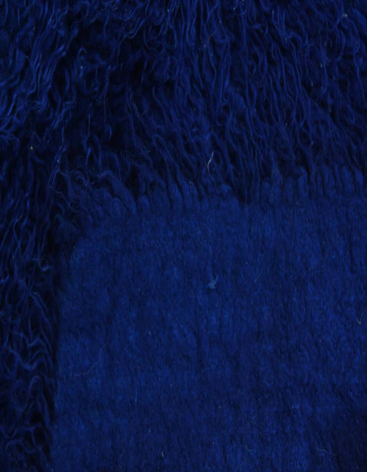 Detail image of  3' x 4'  Hand Knotted Moroccan Wool Rug