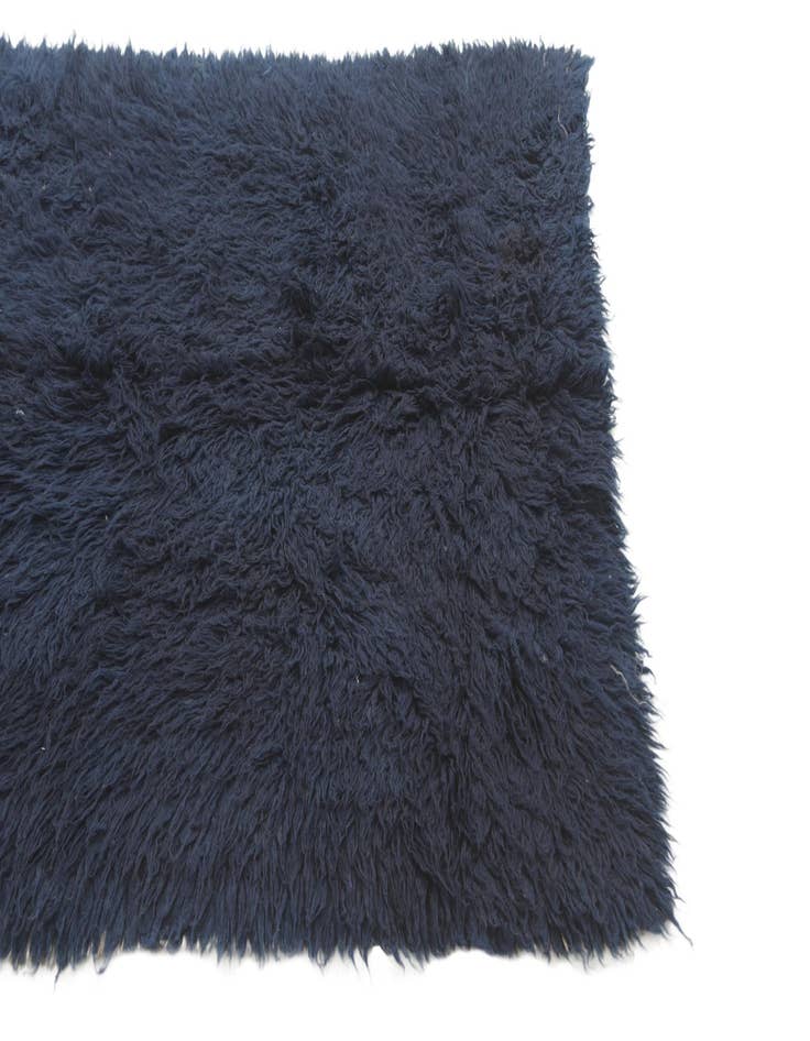 Detail image of  4' 2 x 5' 9  Hand Knotted Moroccan Wool Rug