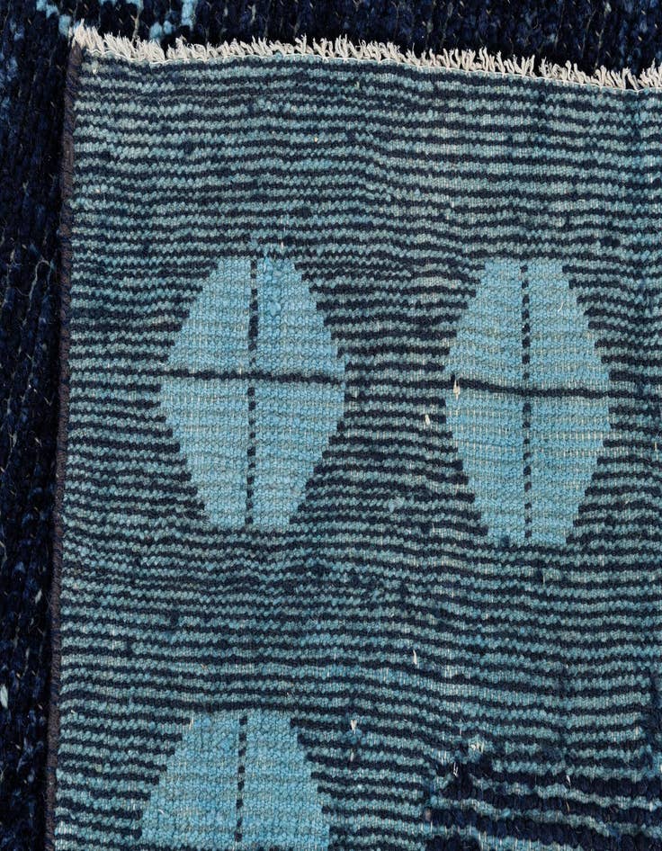 Detail image of  10' 6 x 14' 8  Hand Knotted Moroccan Wool Rug