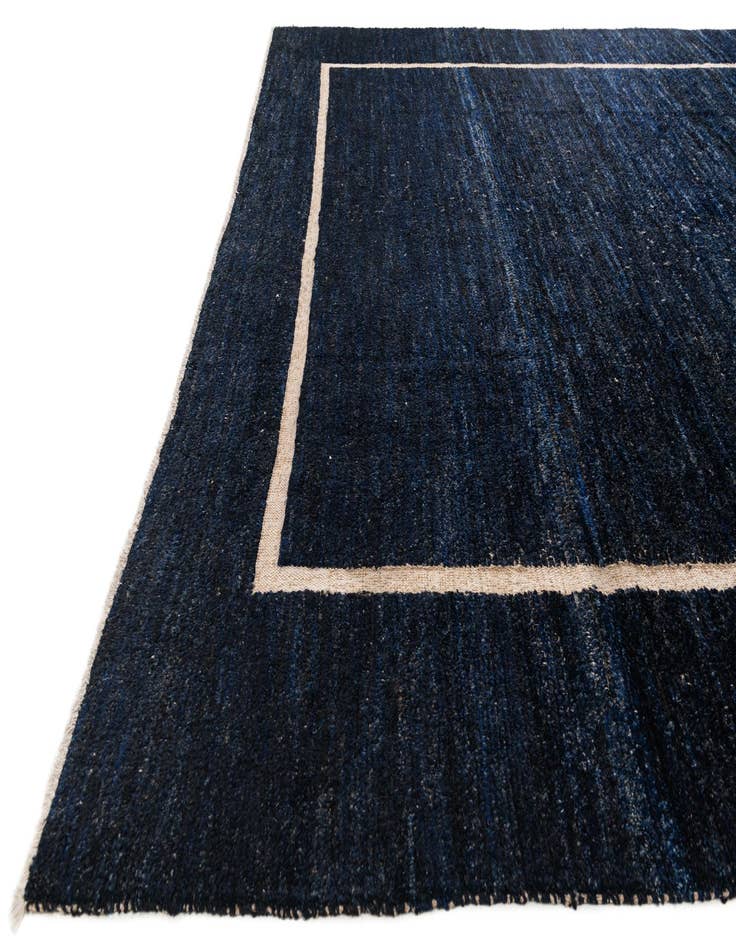 Detail image of  9' 4 x 11' 7  Hand Knotted Moroccan Wool Rug