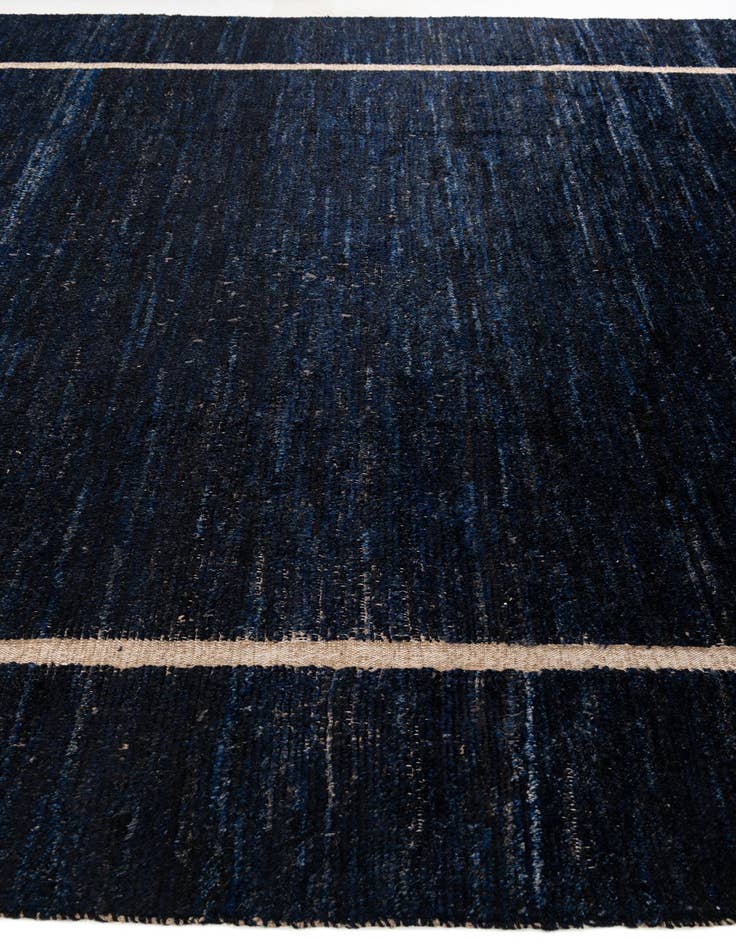 Detail image of  9' 4 x 11' 7  Hand Knotted Moroccan Wool Rug