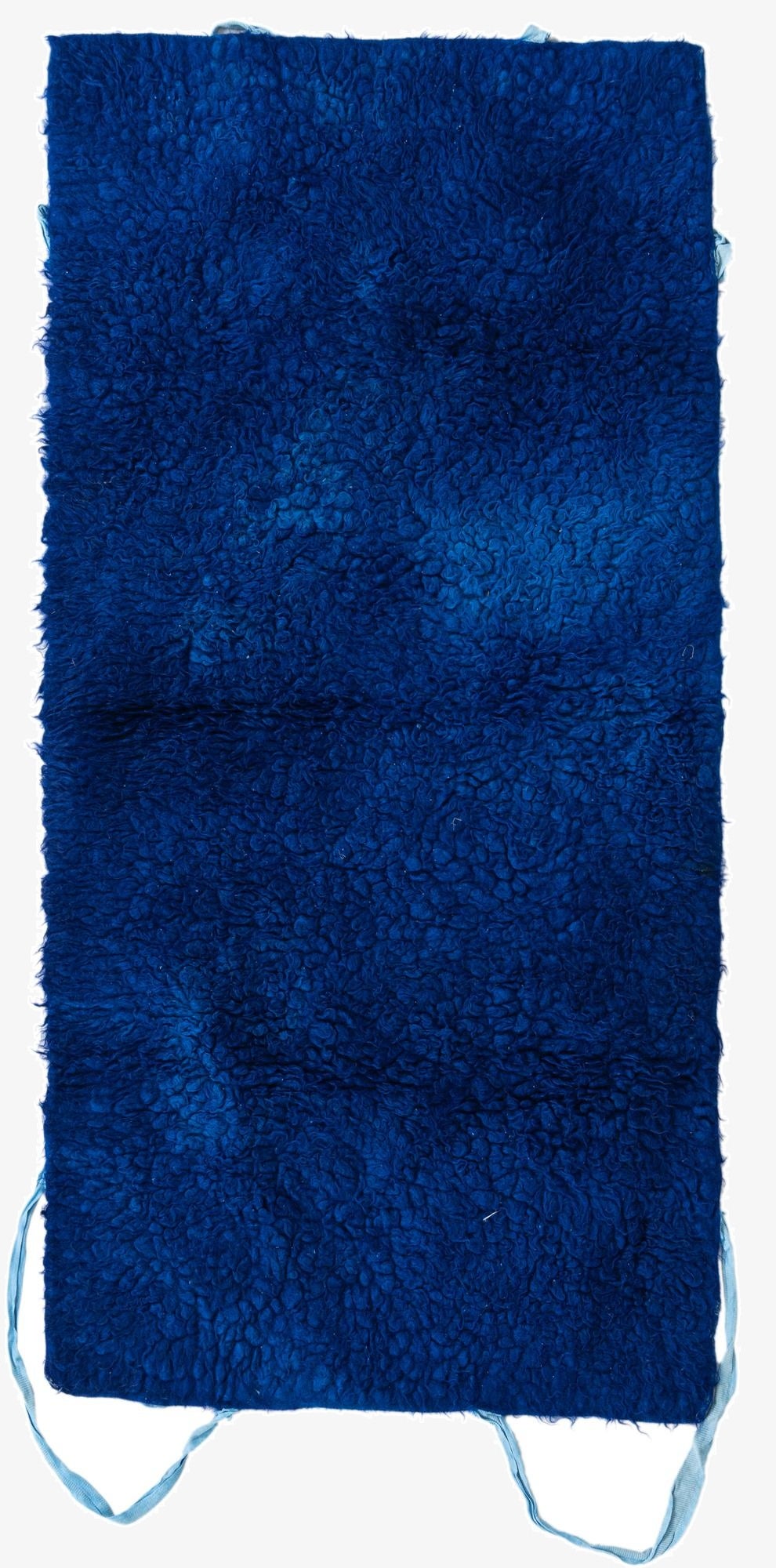  2' 9 x 5' 4  Hand Knotted Moroccan Wool Rug