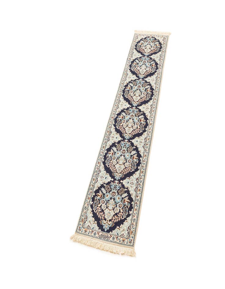 Detail image of  1' 8 x 7' 3  Hand Knotted Nain Rug