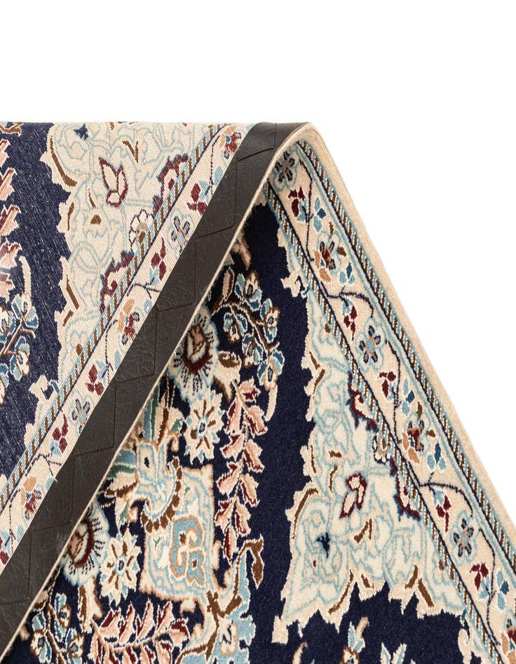 Detail image of  1' 8 x 7' 3  Hand Knotted Nain Rug