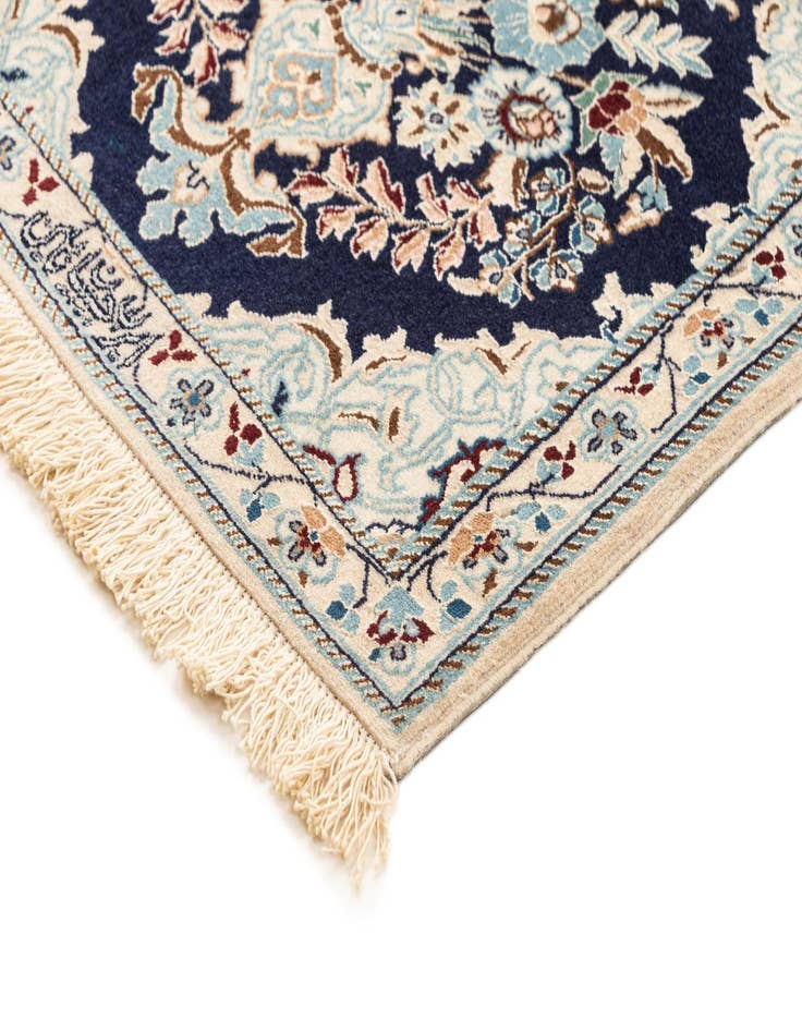 Detail image of  1' 8 x 7' 3  Hand Knotted Nain Rug