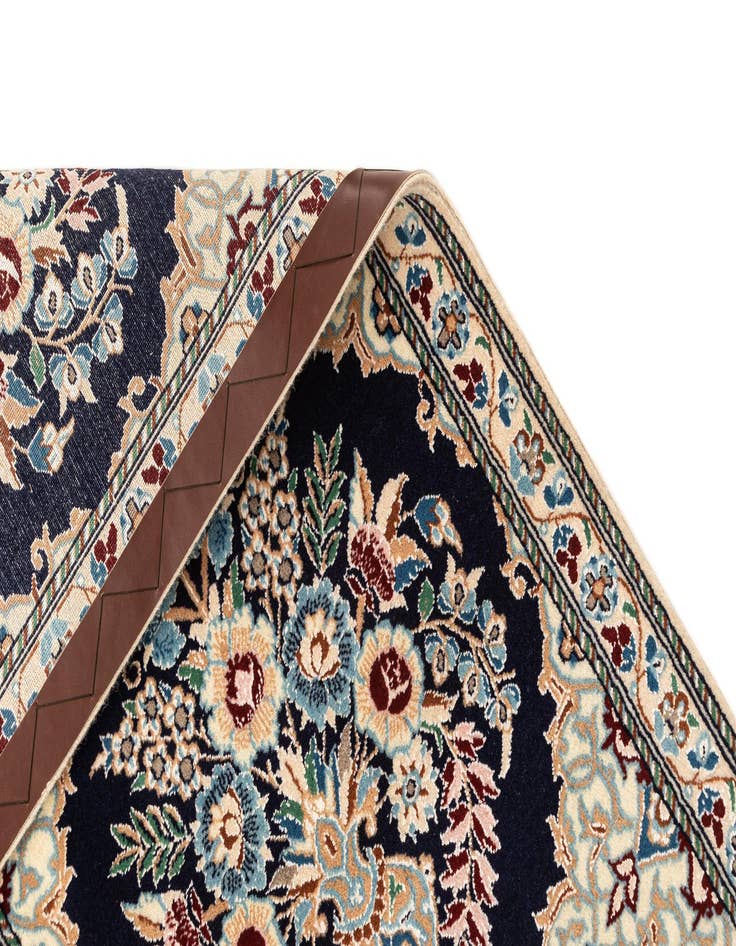 Detail image of  1' 9 x 7'  Hand Knotted Nain Rug