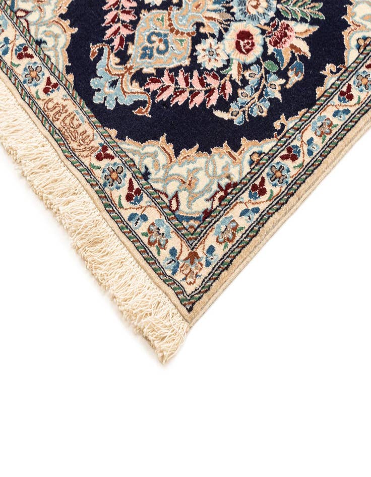 Detail image of  1' 9 x 7'  Hand Knotted Nain Rug