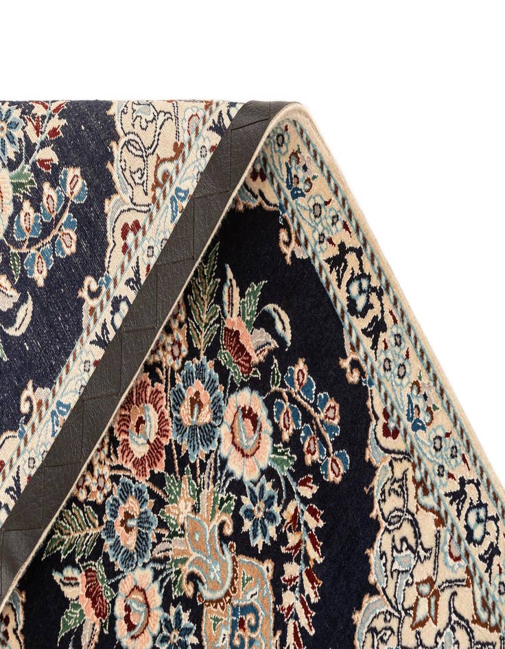 Detail image of  1' 8 x 6' 9  Hand Knotted Nain Rug