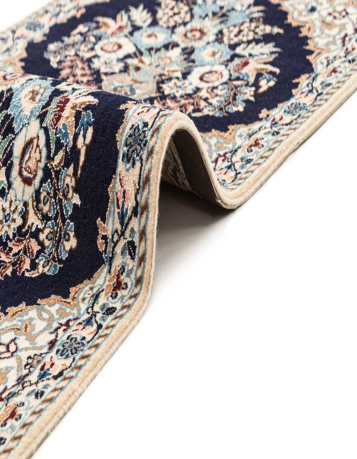 Detail image of  1' 8 x 7' 1  Hand Knotted Nain Rug