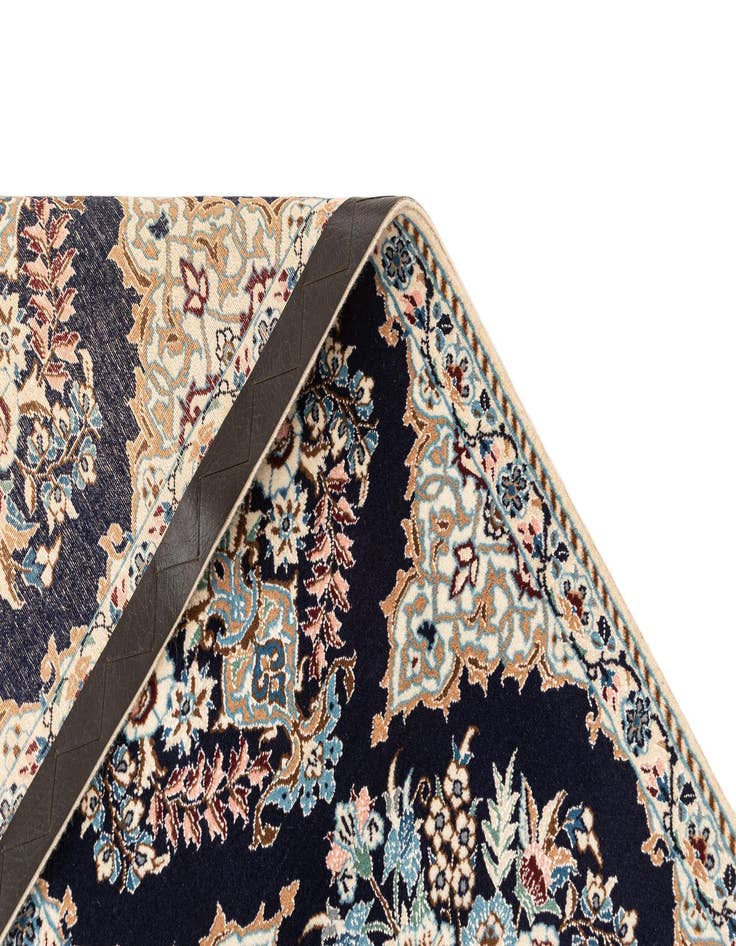 Detail image of  1' 8 x 7' 1  Hand Knotted Nain Rug