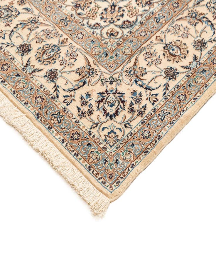 Detail image of  5' 7 x 9' 5  Hand Knotted Nain Rug