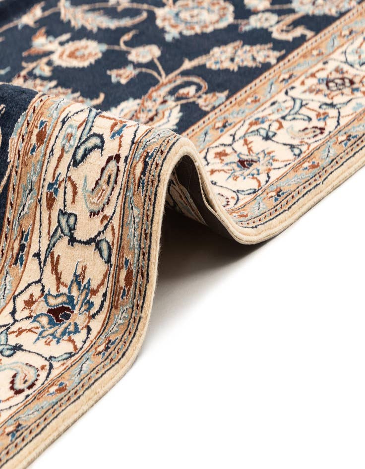 Detail image of  4' 4 x 6' 11  Hand Knotted Nain Rug