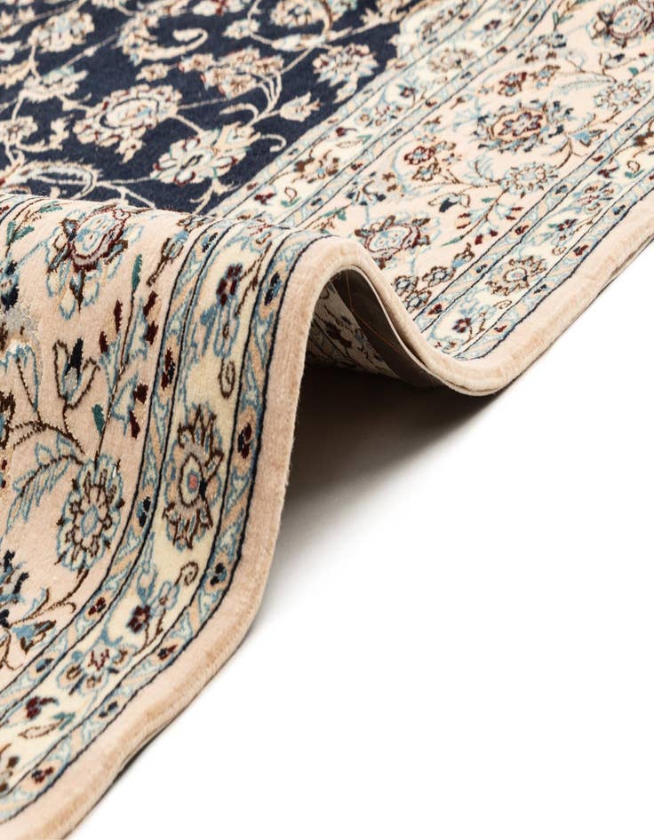 Detail image of  6' 11 x 10' 2  Hand Knotted Nain Rug