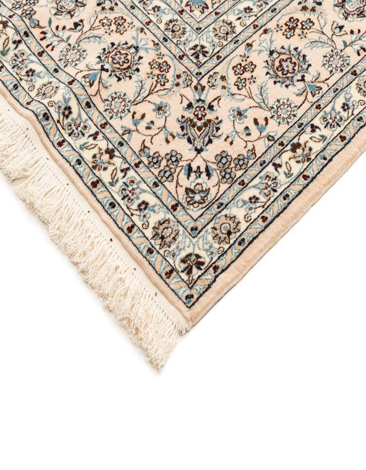 Detail image of  6' 11 x 10' 2  Hand Knotted Nain Rug