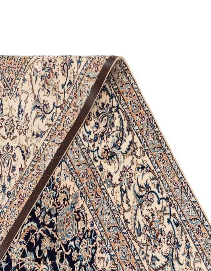 Detail image of  10' 3 x 13' 7  Hand Knotted Nain Rug