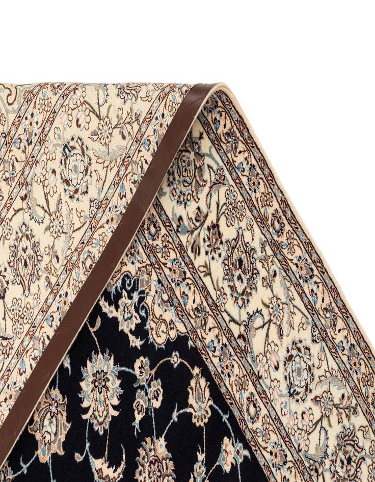 Detail image of  5' 8 x 8' 2  Hand Knotted Nain Rug