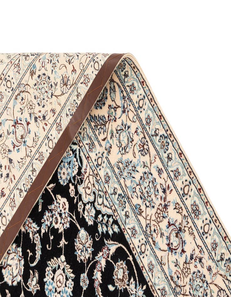 Detail image of  5' 4 x 7' 10  Hand Knotted Nain Rug