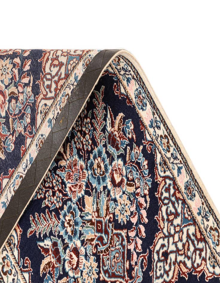 Detail image of  1' 7 x 5' 7  Hand Knotted Nain Rug