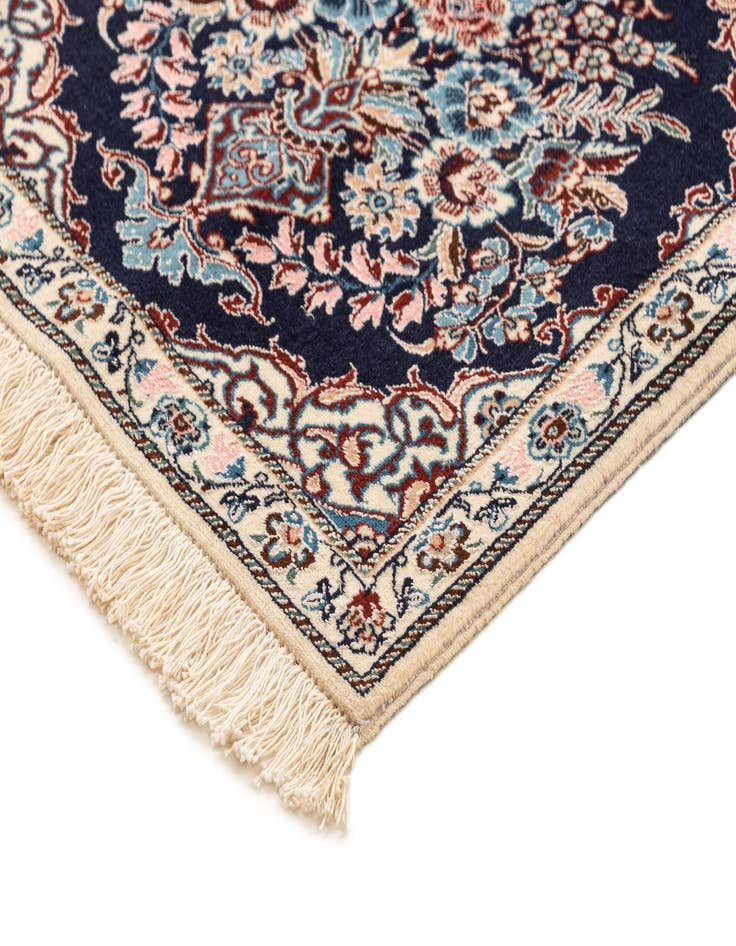 Detail image of  1' 7 x 5' 7  Hand Knotted Nain Rug