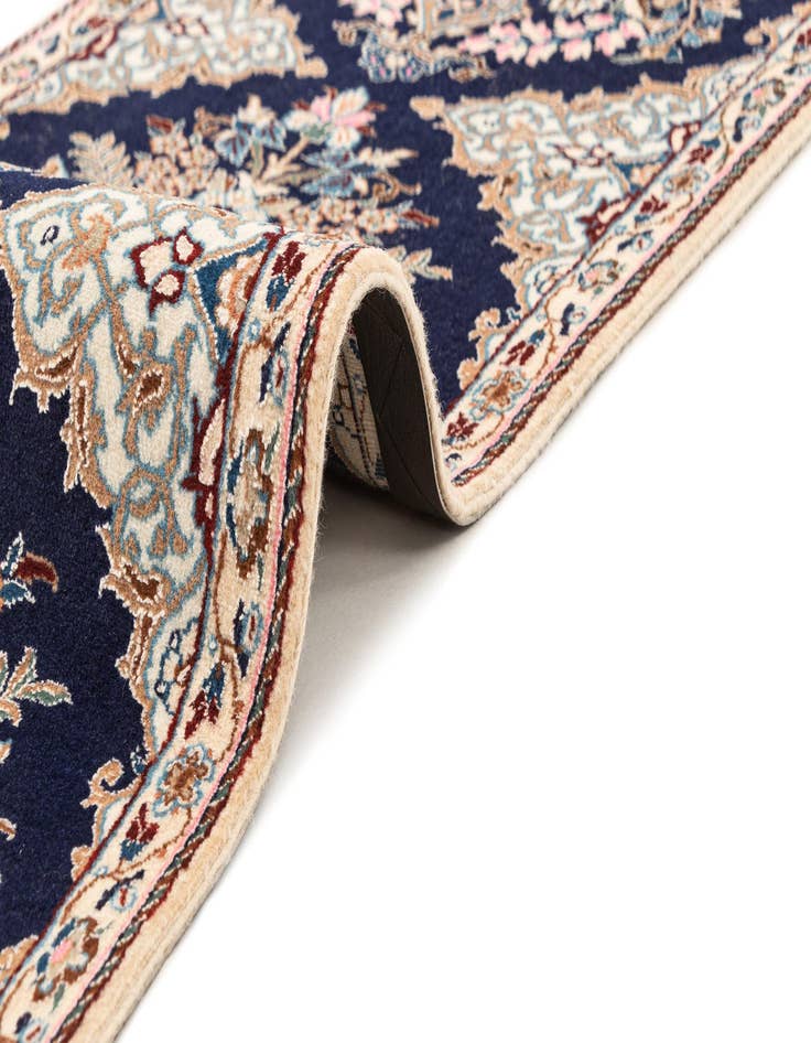 Detail image of  1' 7 x 6' 7  Hand Knotted Nain Rug