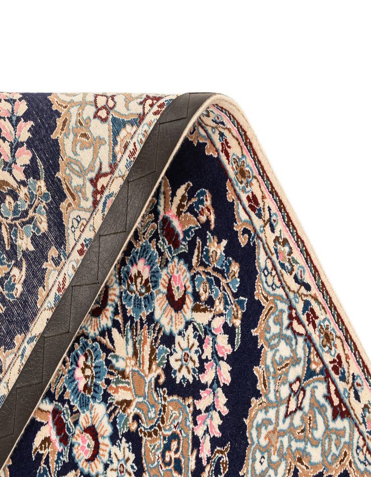 Detail image of  1' 7 x 6' 7  Hand Knotted Nain Rug