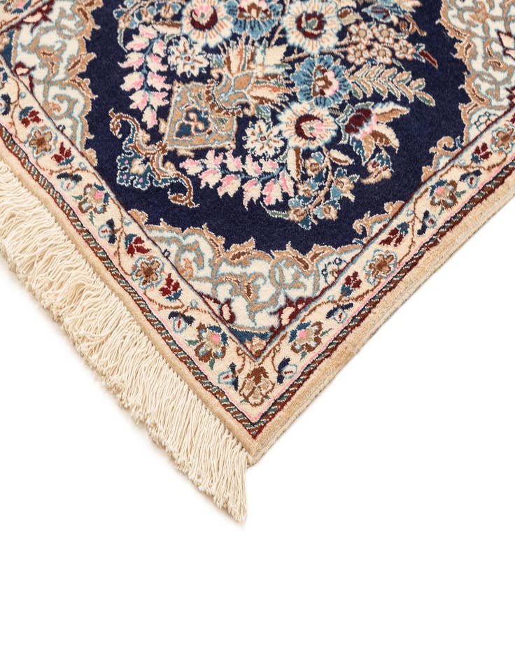 Detail image of  1' 7 x 6' 7  Hand Knotted Nain Rug