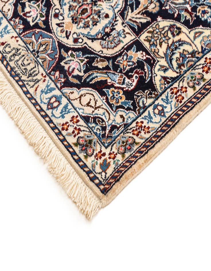 Detail image of  1' 7 x 9' 9  Hand Knotted Nain Rug