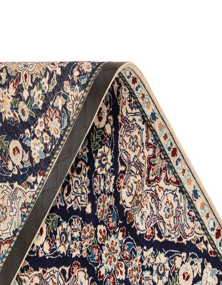 Detail image of  1' 7 x 6' 6  Hand Knotted Nain Rug