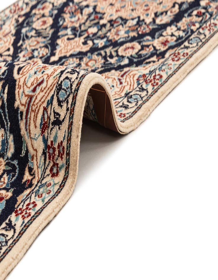 Detail image of  1' 6 x 5' 4  Hand Knotted Nain Rug