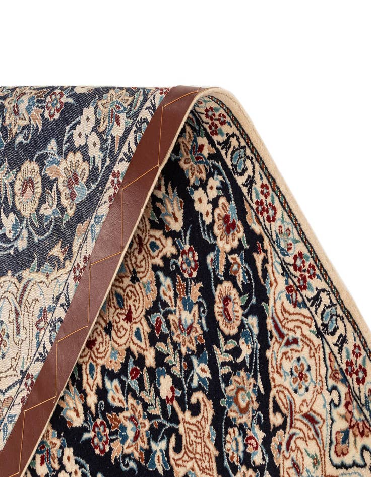 Detail image of  1' 6 x 5' 4  Hand Knotted Nain Rug