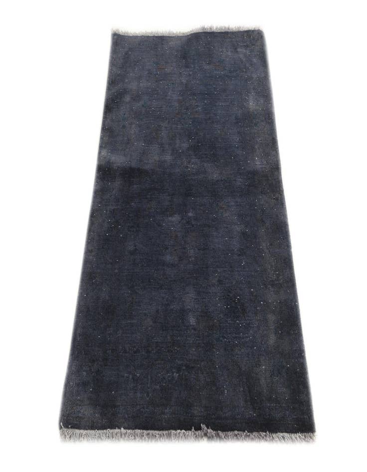 Detail image of  3' 1 x 4' 9  Hand Knotted Over-Dyed Ziegler Rug